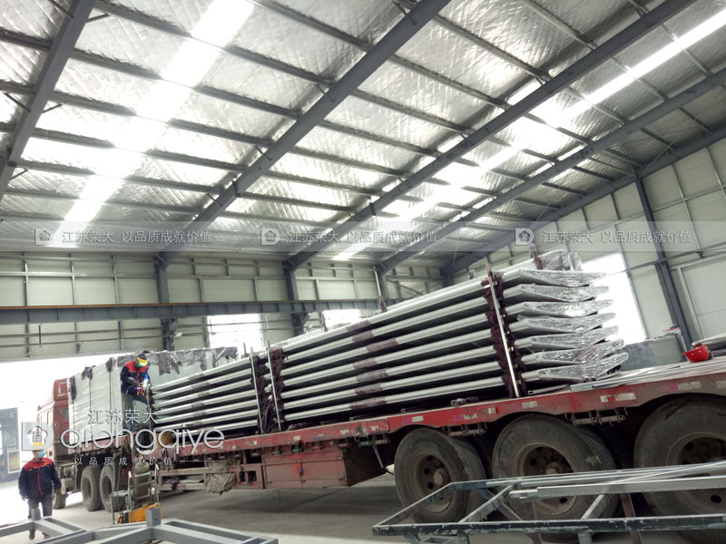 常州公共自行車棚發(fā)貨案例