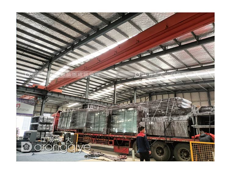 山西仿古公交候車亭發貨第二批配圖二