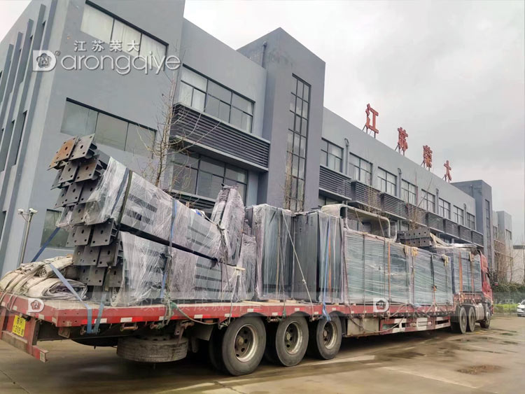 山東公交候車亭第四批次發貨